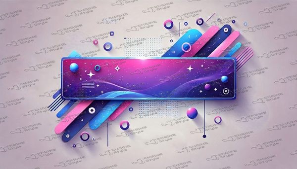 Cosmic purple pink panel