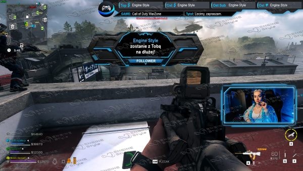 COD Warzone Overlay Blue - obrazek 2