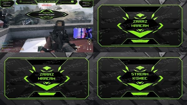 COD Warzone Overlay Green